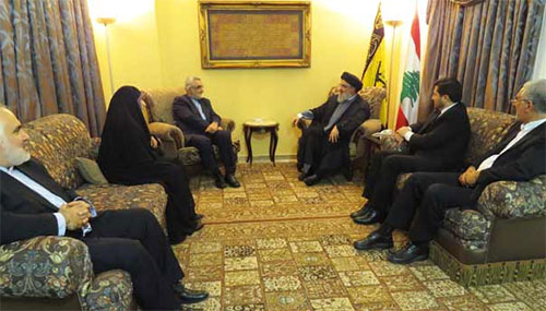 El líder de Hezbolá mantiene un encuentro privado con Alaeddin Boroujerdi